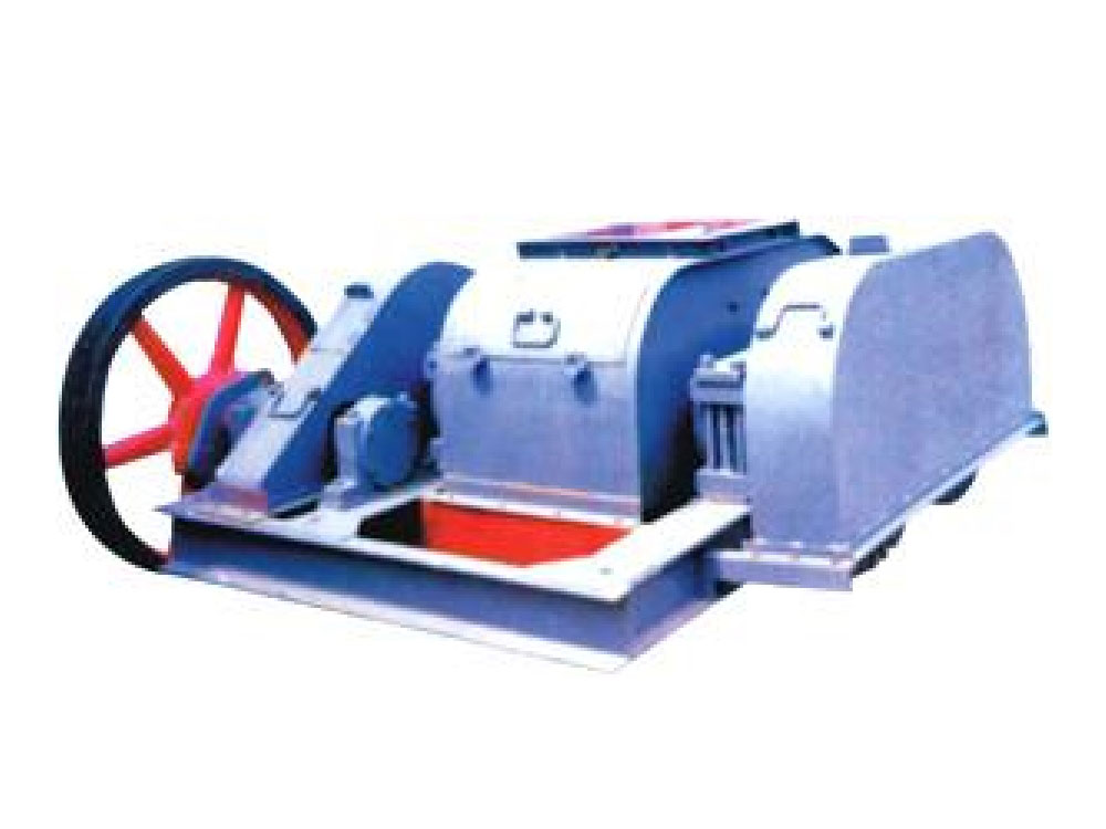 Double-geared roller crusher